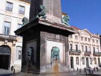 Obelisk near catherdral.