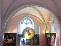 Vaulted ceiling