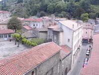 View from Chateau de Rochemaure