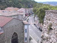 View from Chateau de Rochemaure