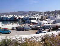 Mykonos village.