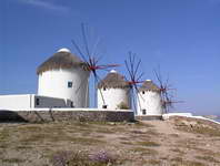 Mykonos windmills