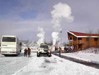 Strokkur and Geysir