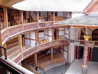 Mid Summer's Night Dream at the Globe - before play start