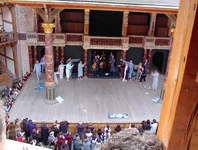 Mid Summer's Night Dream at the Globe end