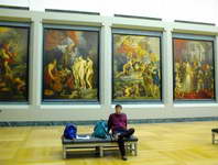 RUBENS room at Louvre 